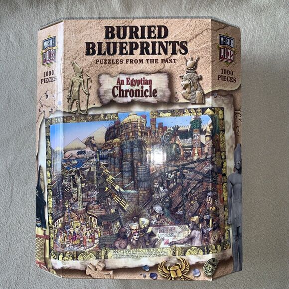 Be Puzzled Buried Blueprints Puzzles From The Past An Egyptian Chronicle NMISB! - Picture 2 of 7